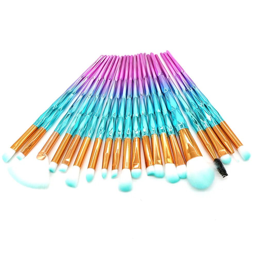 2026 Professional 20 Pcs/Set Makeup Brushes Set Foundation Power Eyeshadow Blusher Blending Make Up Brush Beauty Cosmetic Tools
