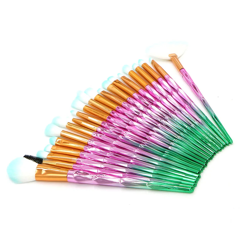 2026 Professional 20 Pcs/Set Makeup Brushes Set Foundation Power Eyeshadow Blusher Blending Make Up Brush Beauty Cosmetic Tools
