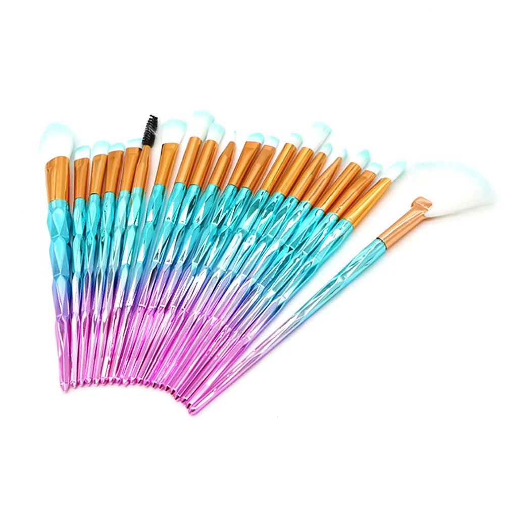 2026 Professional 20 Pcs/Set Makeup Brushes Set Foundation Power Eyeshadow Blusher Blending Make Up Brush Beauty Cosmetic Tools