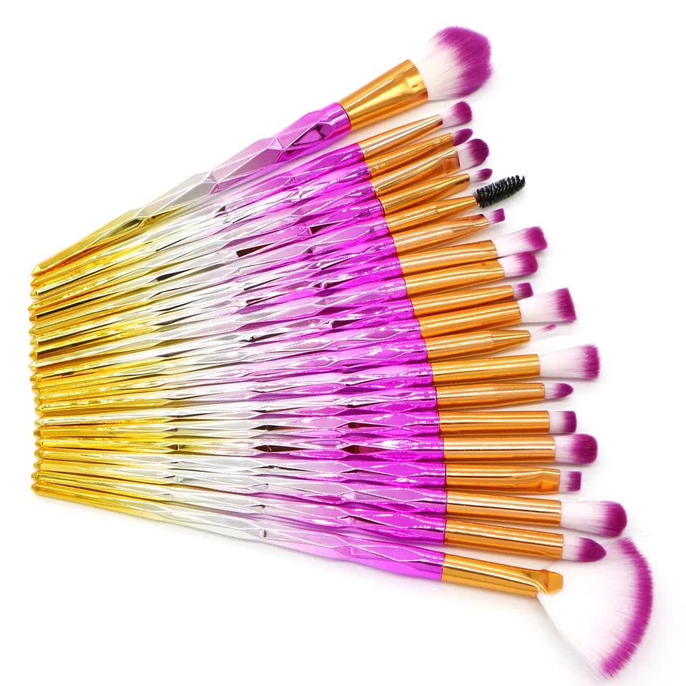 2026 Professional 20 Pcs/Set Makeup Brushes Set Foundation Power Eyeshadow Blusher Blending Make Up Brush Beauty Cosmetic Tools
