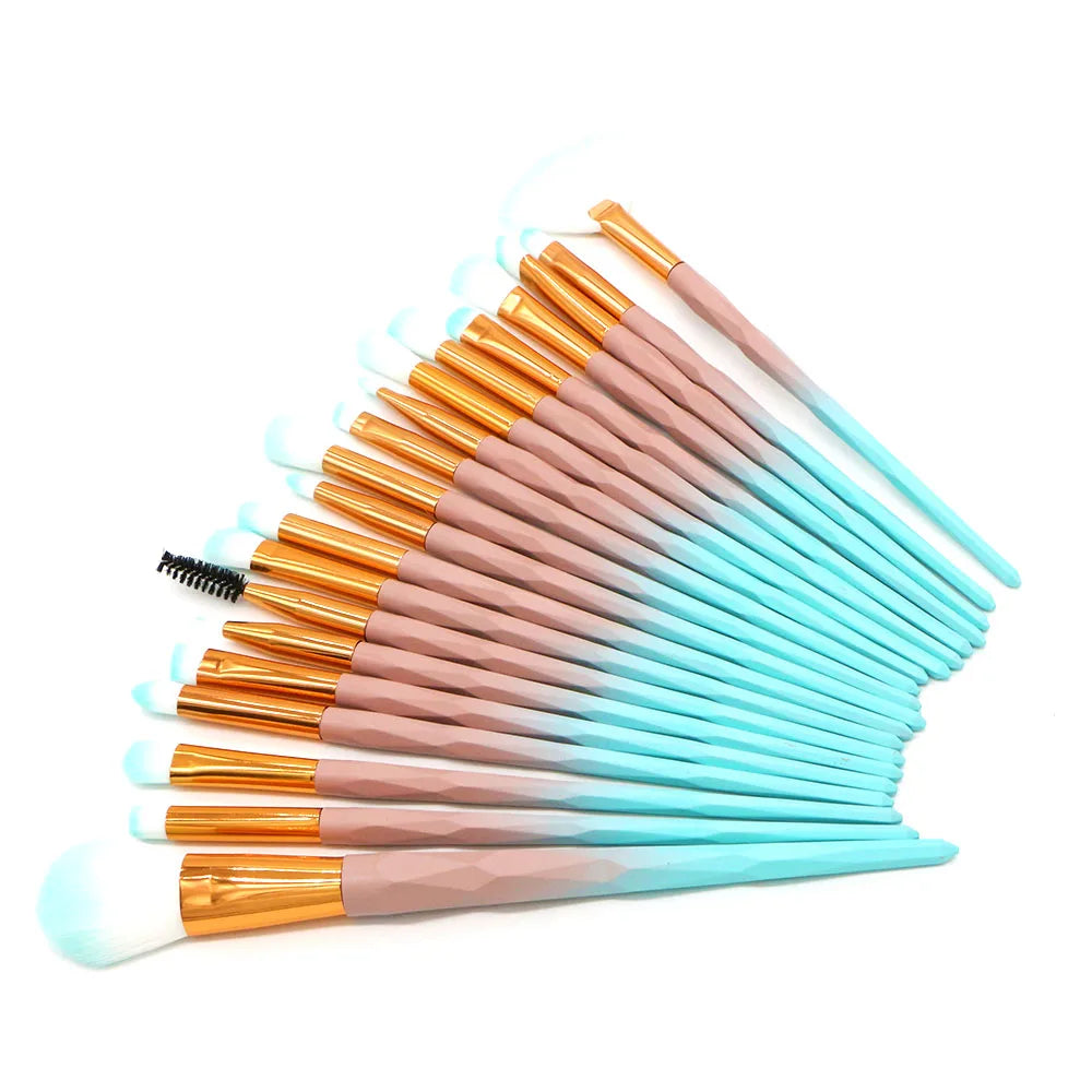 2026 Professional 20 Pcs/Set Makeup Brushes Set Foundation Power Eyeshadow Blusher Blending Make Up Brush Beauty Cosmetic Tools