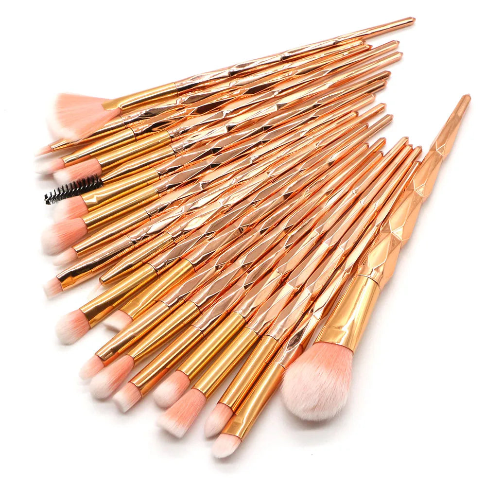 2026 Professional 20 Pcs/Set Makeup Brushes Set Foundation Power Eyeshadow Blusher Blending Make Up Brush Beauty Cosmetic Tools