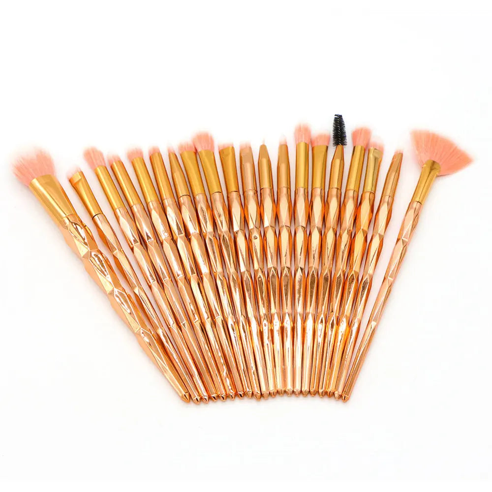 2026 Professional 20 Pcs/Set Makeup Brushes Set Foundation Power Eyeshadow Blusher Blending Make Up Brush Beauty Cosmetic Tools