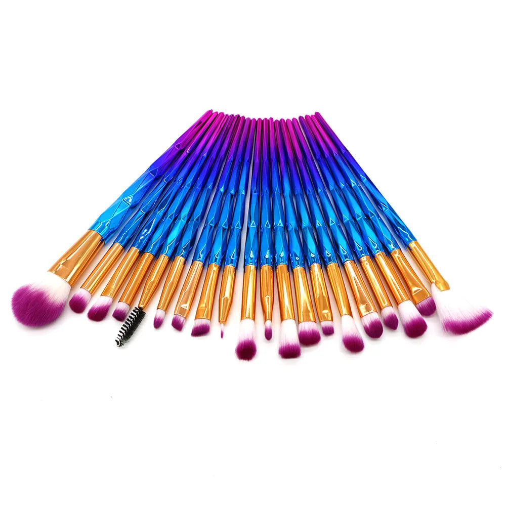 2026 Professional 20 Pcs/Set Makeup Brushes Set Foundation Power Eyeshadow Blusher Blending Make Up Brush Beauty Cosmetic Tools