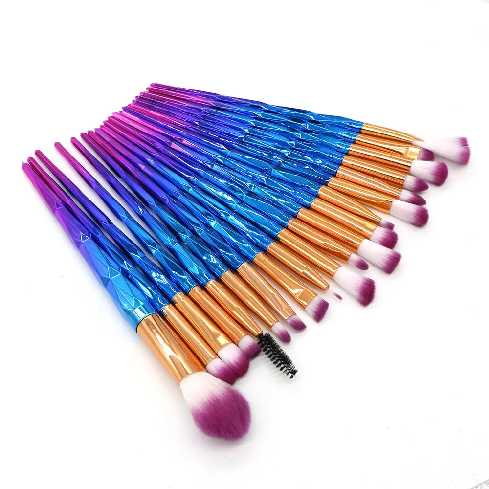 2026 Professional 20 Pcs/Set Makeup Brushes Set Foundation Power Eyeshadow Blusher Blending Make Up Brush Beauty Cosmetic Tools