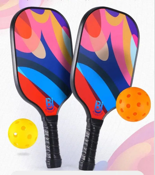 (2pcs/pair) Popular Pickleball Paddle Fiberglass Honeycomb PP Board Pickle Ball Racket